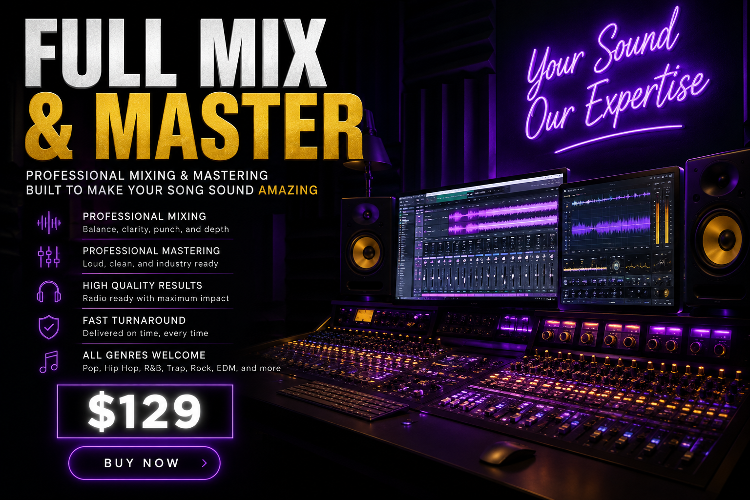 FULL MIX AND MASTER