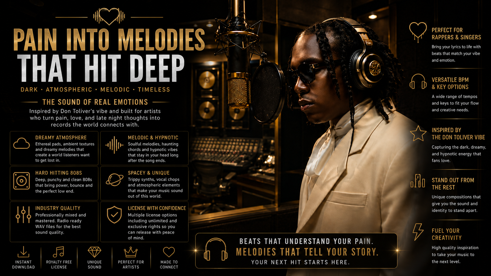 SHOP DON TOLIVER TYPE BEATS
