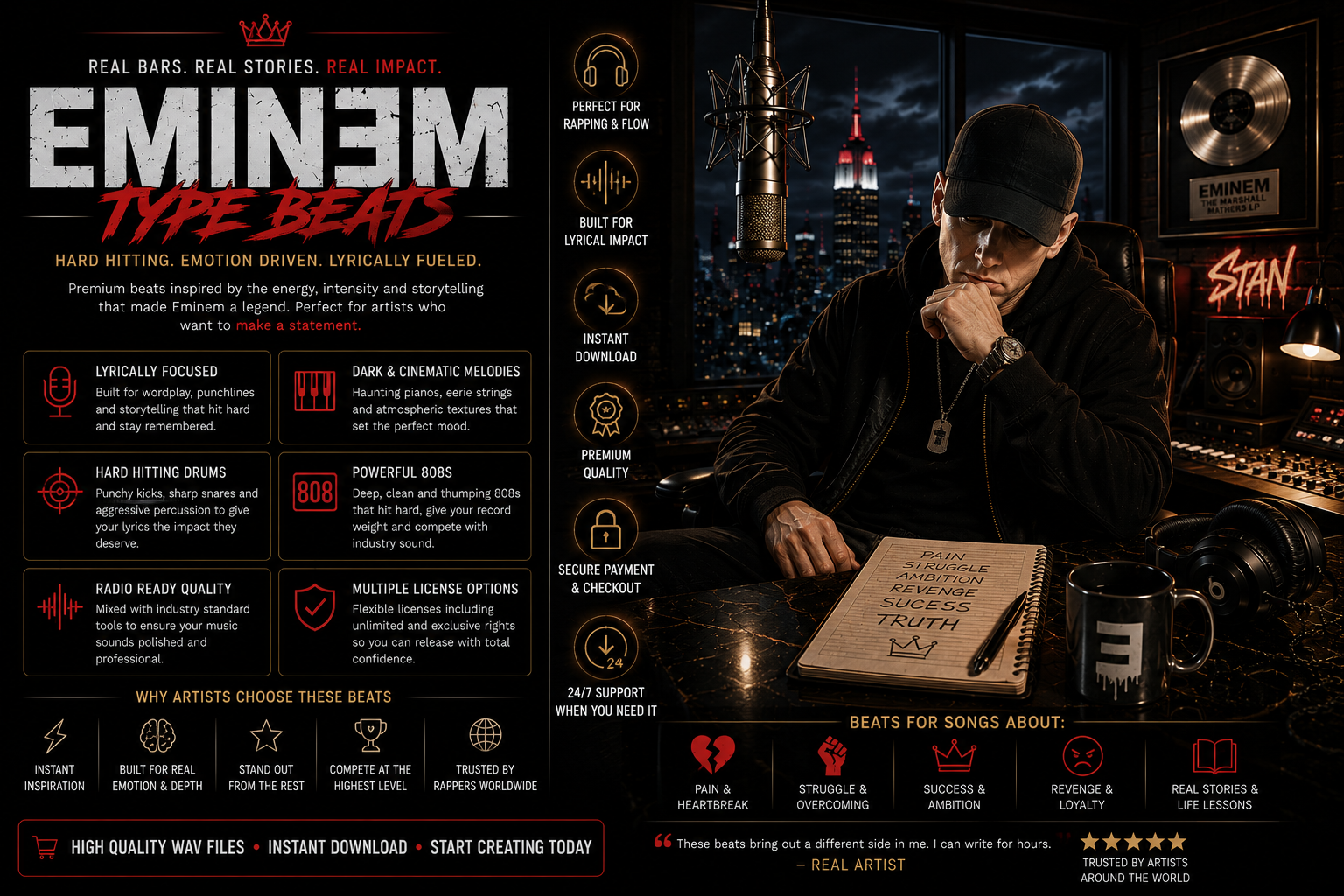 SHOP EMINEM TYPE BEATS 2