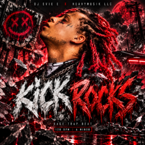 KICK ROCKS – Electric Guitar Rage Trap Beat | 120 BPM | A Minor